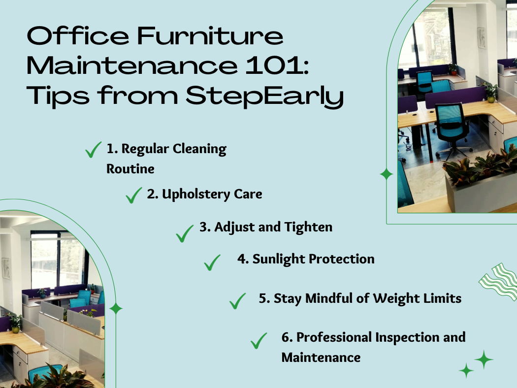 Office Furniture Maintenance 101: Tips from StepEarly