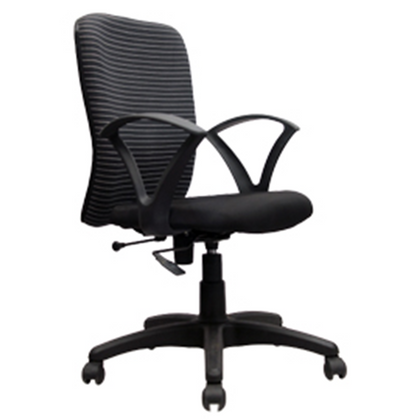Zebra Office Chair Low Back